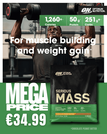 Optimum Nutrition Serious Mass 5.45 kg mega offer | Megapump